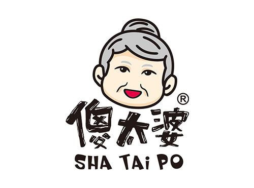 傻太婆標(biāo)志設(shè)計